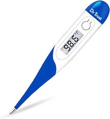 Digital waterproof thermometer flexible tip